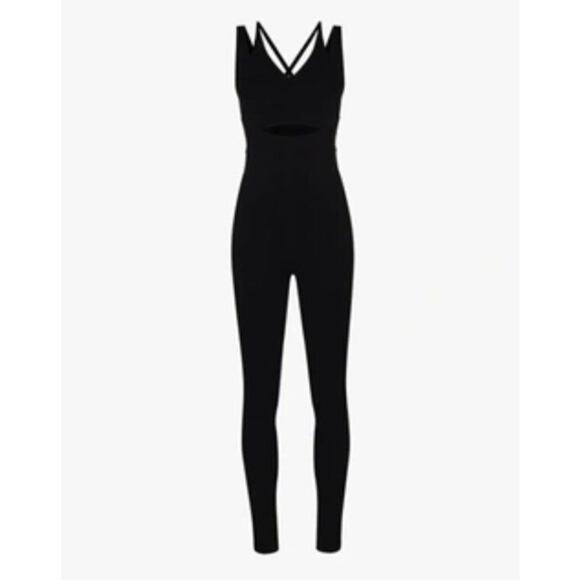NO KA'OI SZ 1 S Black Outline Cutout One Piece Jumpsuit NWT - Picture 10 of 10